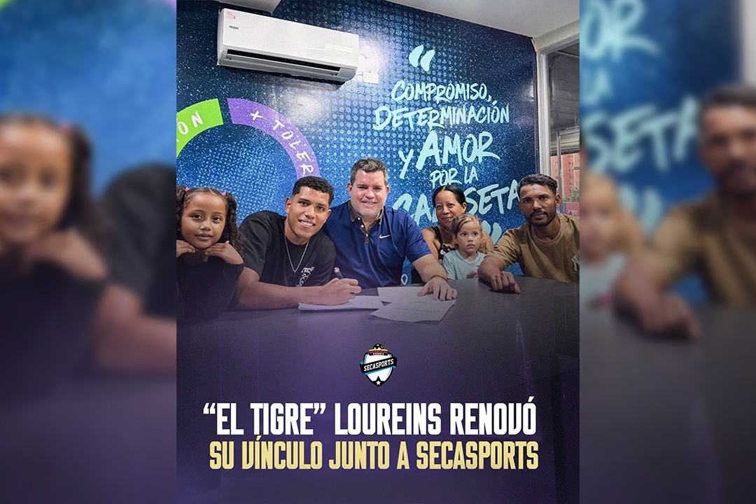 Loureins Martínez renueva su vínculo con Agencia Secasports