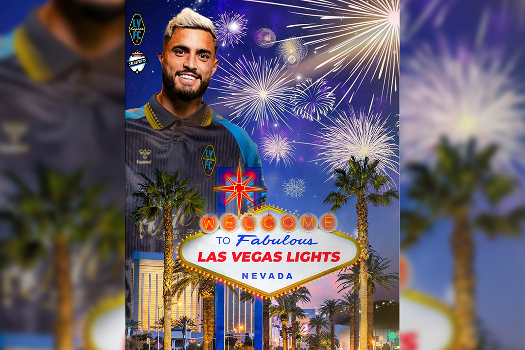 Manuel Arteaga llega para brillar en las Las Vegas Lights